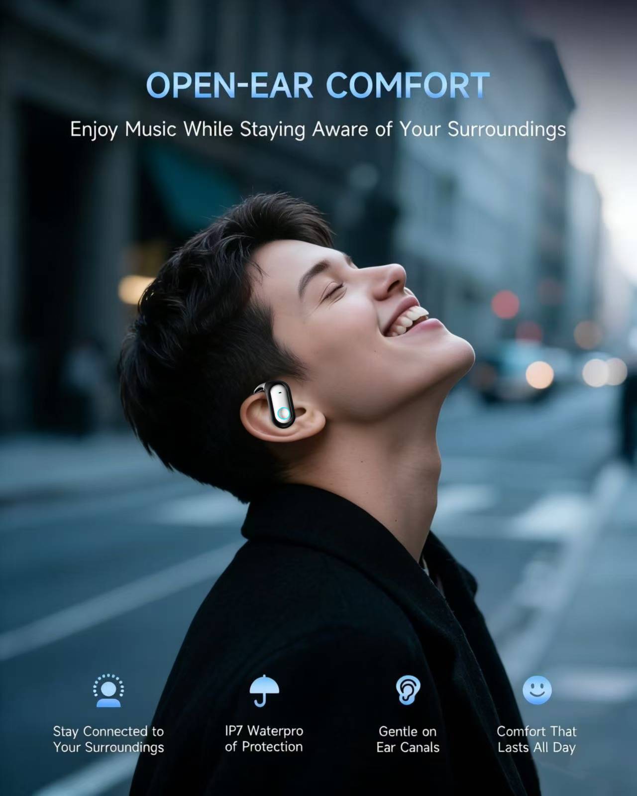 Damfit Pro Ai Languages Translator Ear Buds