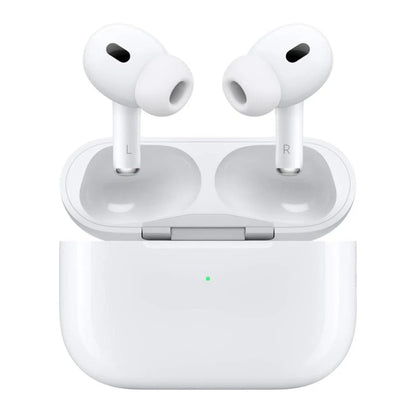 AirPods Pro (2nd generation) with MagSafe Case (USB-C) Bluetooth (White, True Wireless) With One Year Warranty