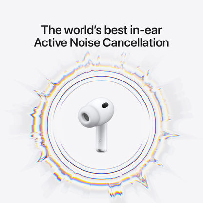 AirPods Pro (3nd generation) with MagSafe Case (USB-C) Bluetooth (White, True Wireless) With One Year Warranty