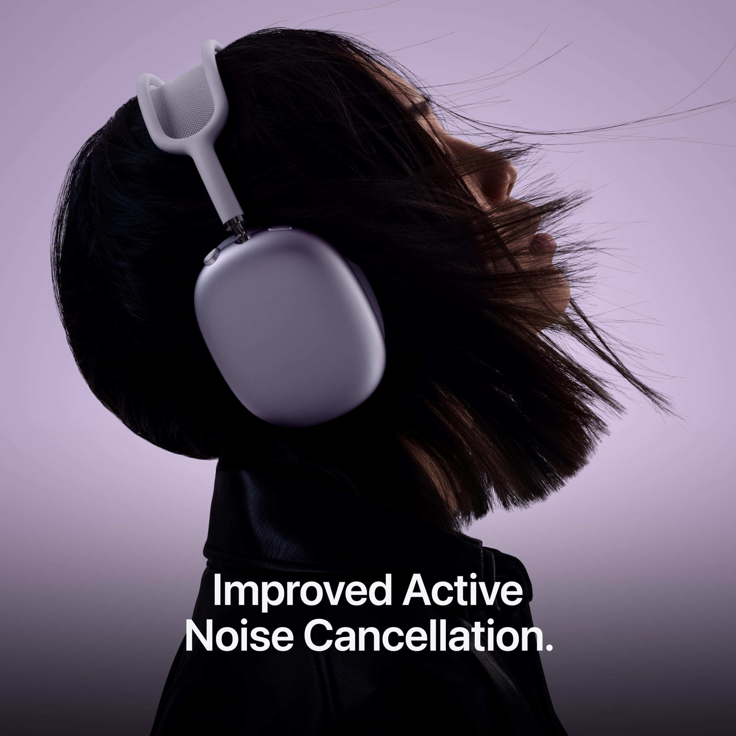 AirPods Max 2 Wireless Over-Ear Headphones, Active Noise Cancellation, Adaptive Audio With One Year Warranty