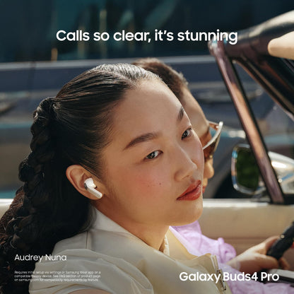 Galaxy Buds 4 Pro (2026) AI True Wireless Bluetooth Earbuds With One Year Warranty