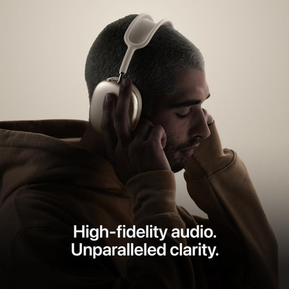 AirPods Max 2 Wireless Over-Ear Headphones, Active Noise Cancellation, Adaptive Audio With One Year Warranty
