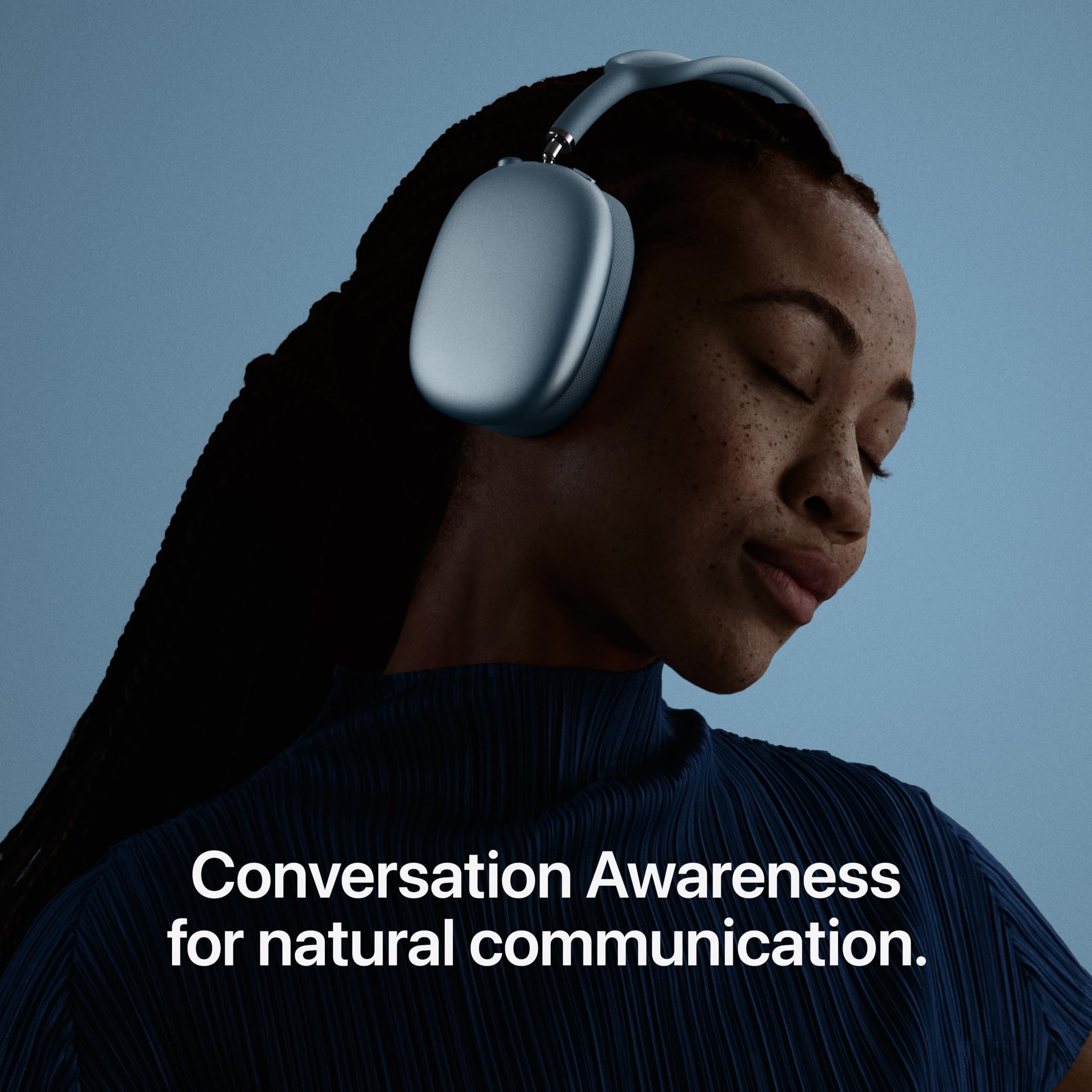 AirPods Max 2 Wireless Over-Ear Headphones, Active Noise Cancellation, Adaptive Audio With One Year Warranty